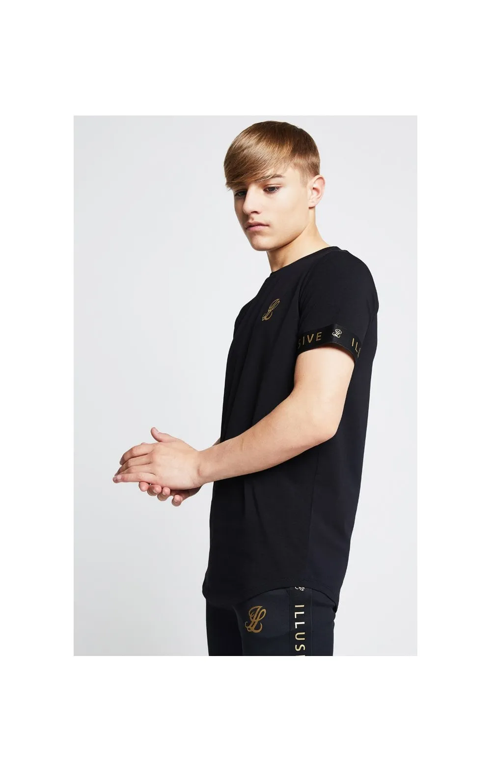 Illusive London Tech Tee - Black sold by Siksilk product image thumbnail 3