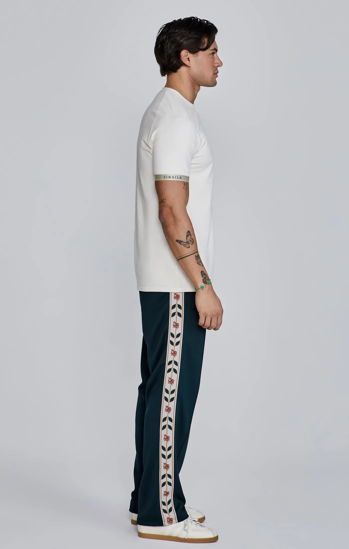 Green Track Pants sold by Siksilk product image thumbnail 4