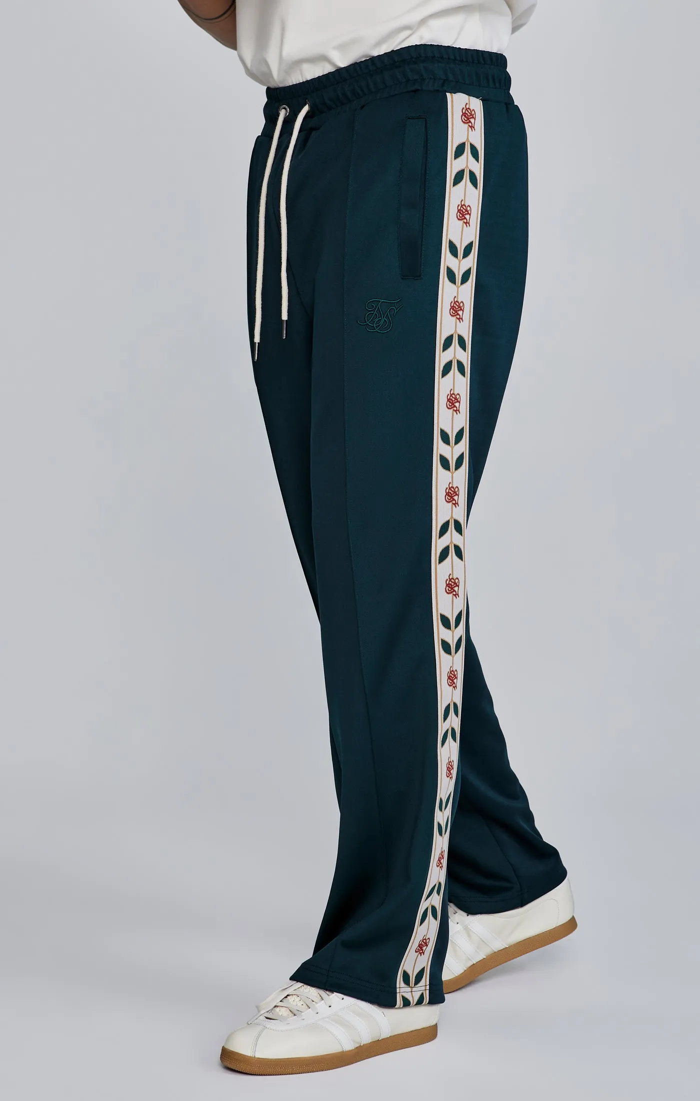 Green Track Pants sold by Siksilk