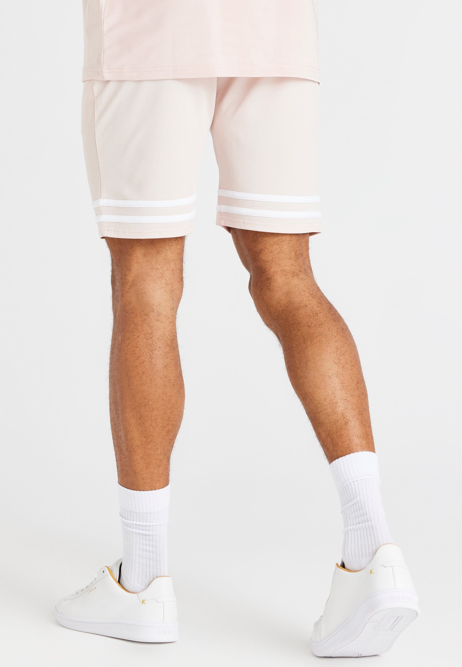 Pink Relaxed Mesh Short sold by Siksilk product image thumbnail 4