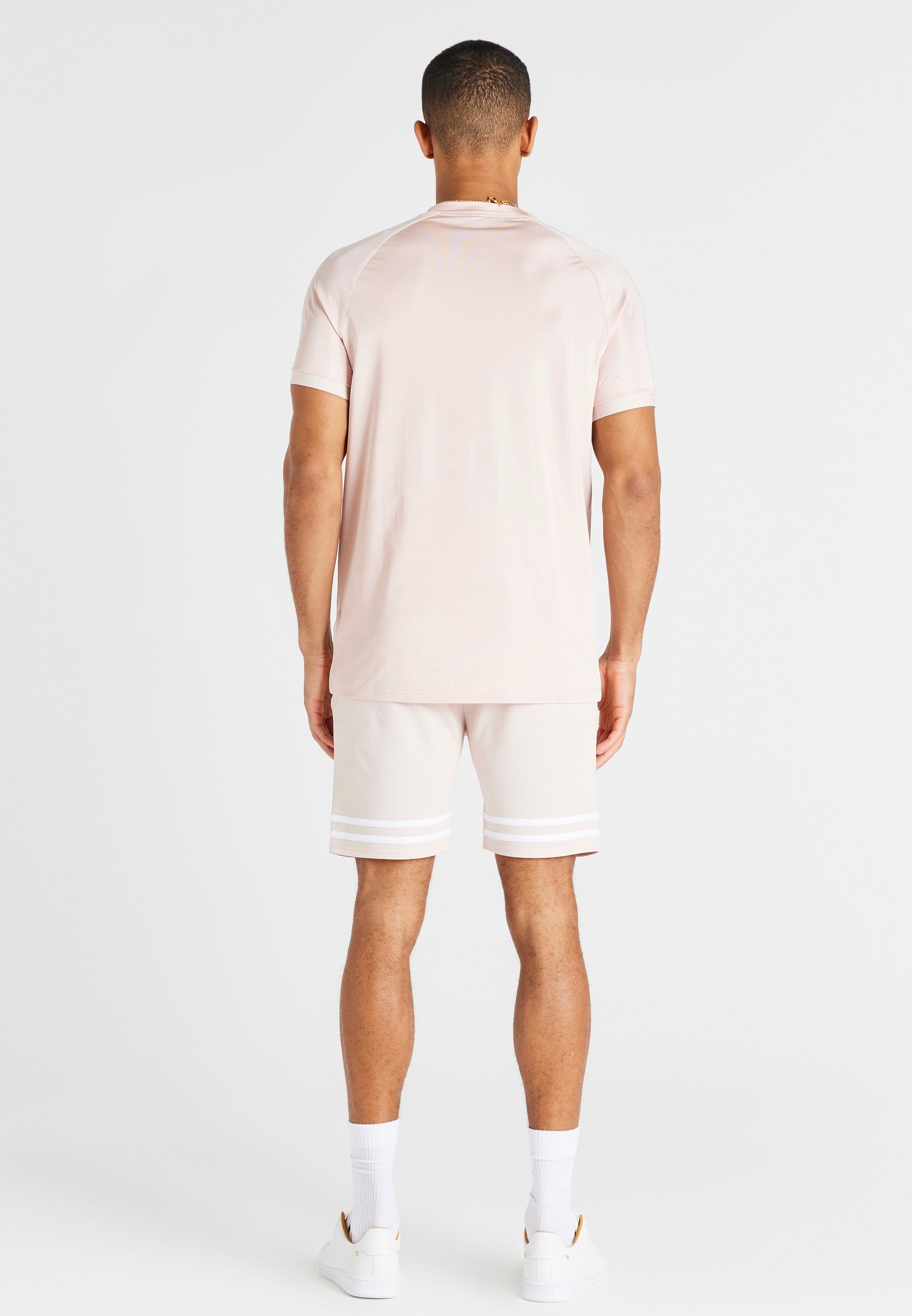 Pink Relaxed Mesh Short sold by Siksilk product image thumbnail 5