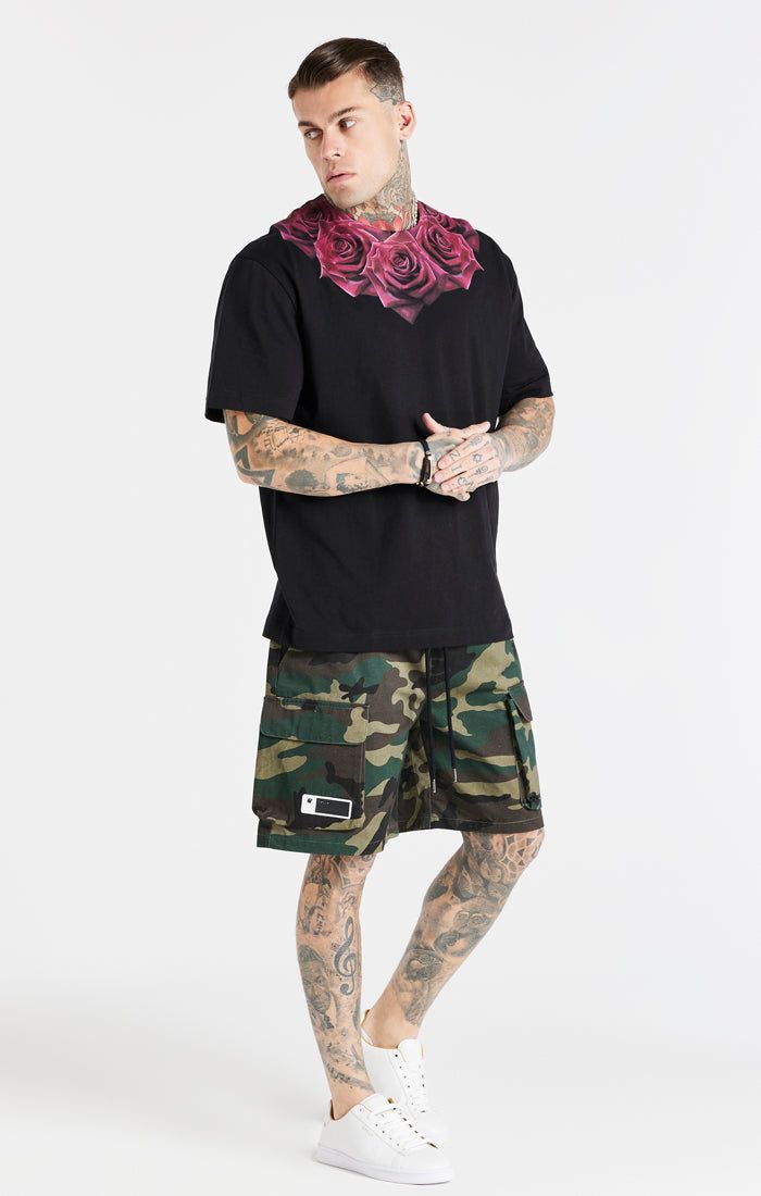 Green Camo Cargo Short sold by Siksilk product image thumbnail 4
