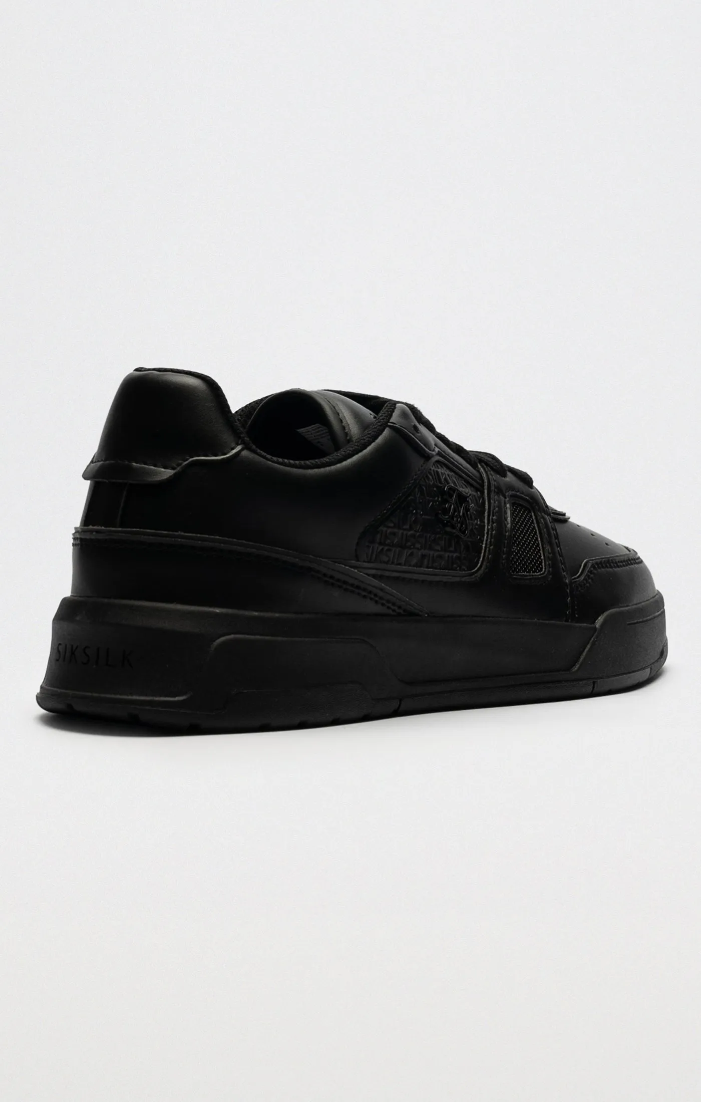 Black Low Top Court Trainer sold by Siksilk product image thumbnail 2