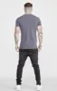 Grey Muscle Fit T-Shirt sold by Siksilk