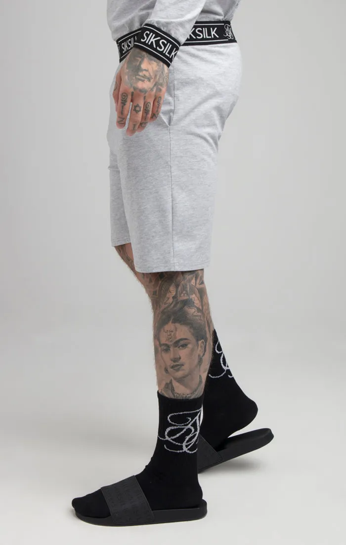 Grey Lounge Jersey Short sold by Siksilk product image thumbnail 4