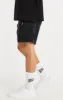 Black Denim Cargo Short sold by Siksilk