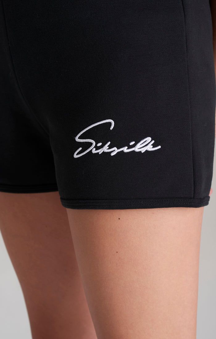 Girls Black Signature Runner Short sold by Siksilk product image thumbnail 3
