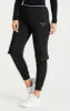 Black Cargo Track Pant sold by Siksilk