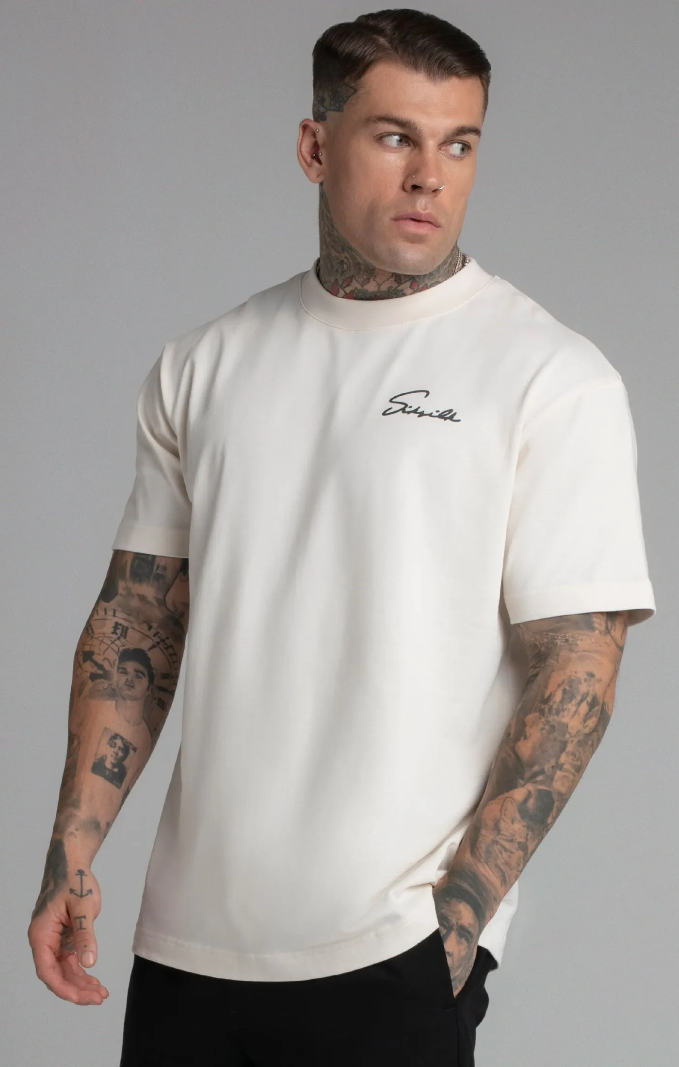 Script T-Shirt sold by Siksilk