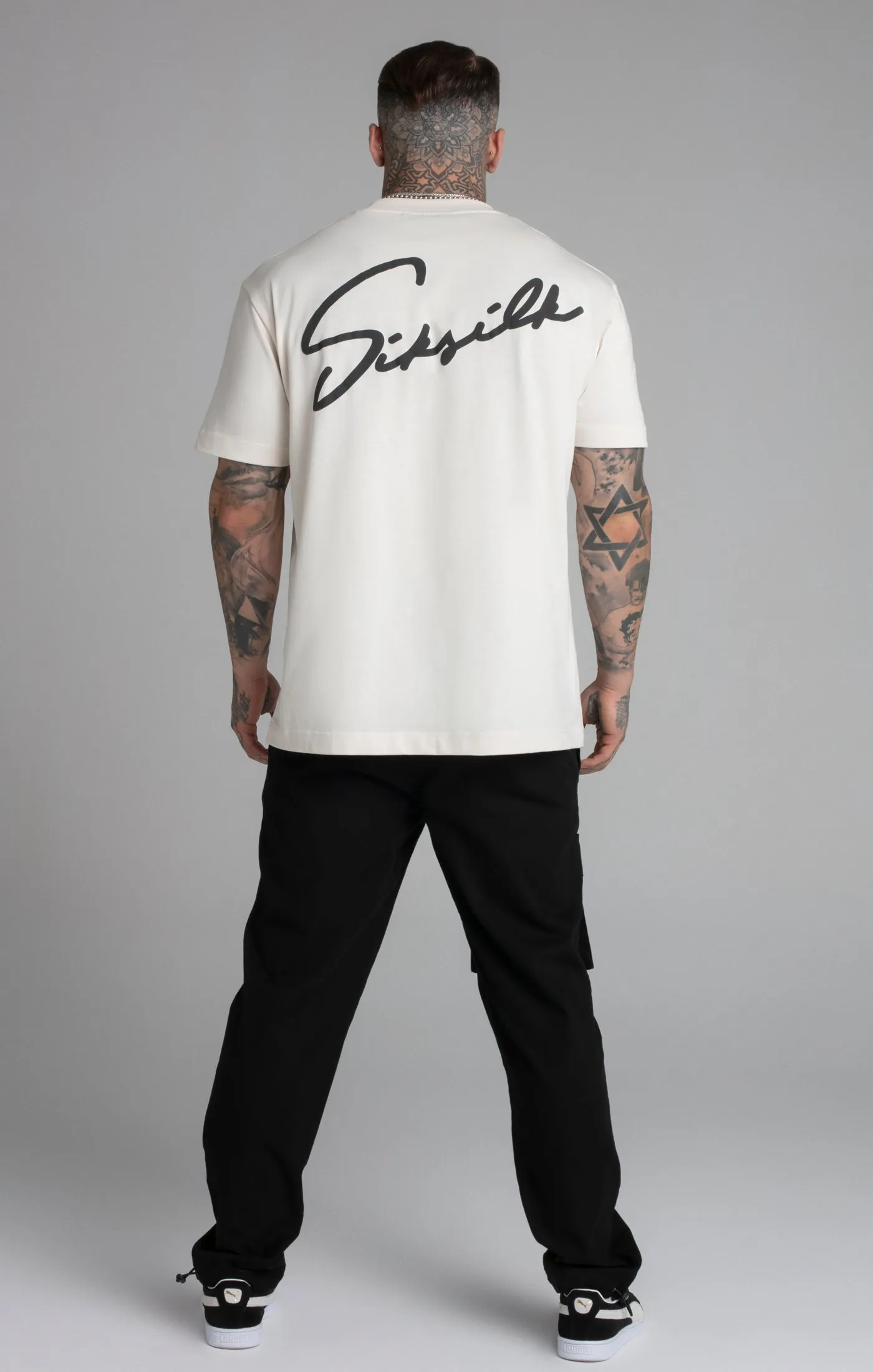 Script T-Shirt sold by Siksilk product image thumbnail 5
