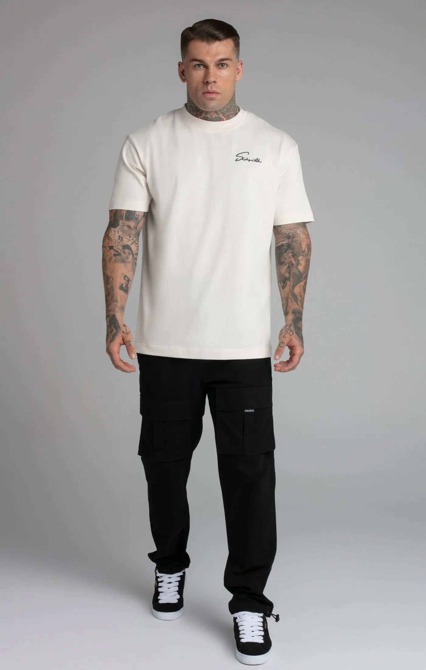 Script T-Shirt sold by Siksilk product image thumbnail 2