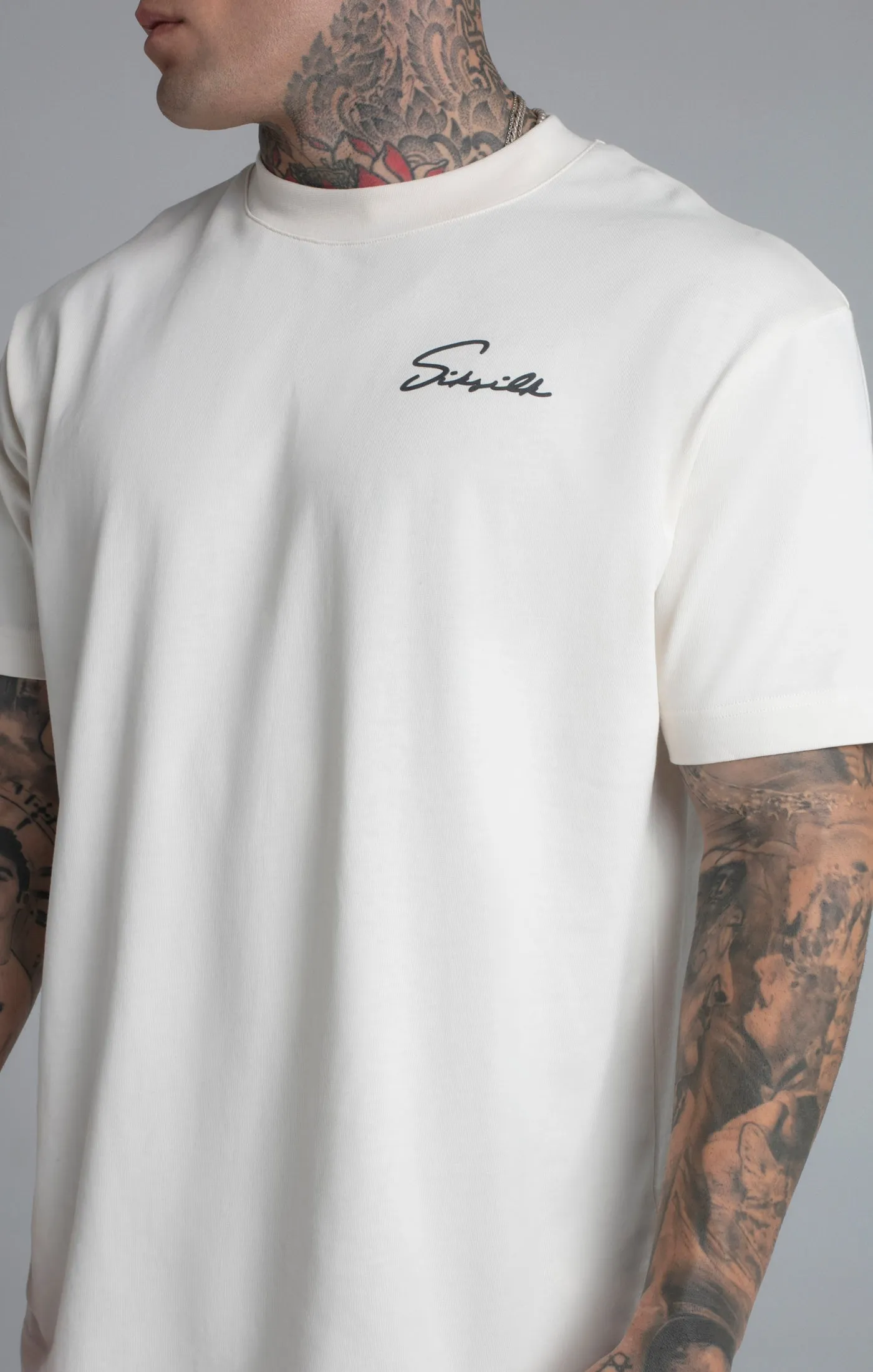 Script T-Shirt sold by Siksilk product image thumbnail 3