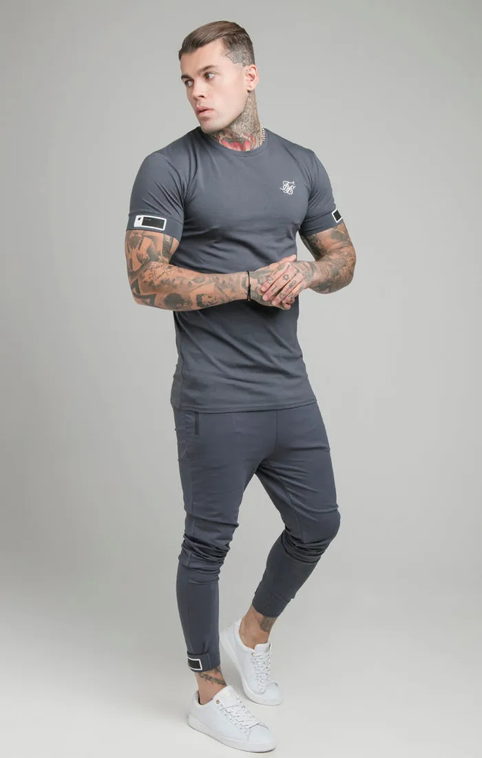 Navy Active Tape Cuff Pant sold by Siksilk product image thumbnail 4