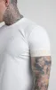 Ecru Elastic Cuff T-Shirt sold by Siksilk