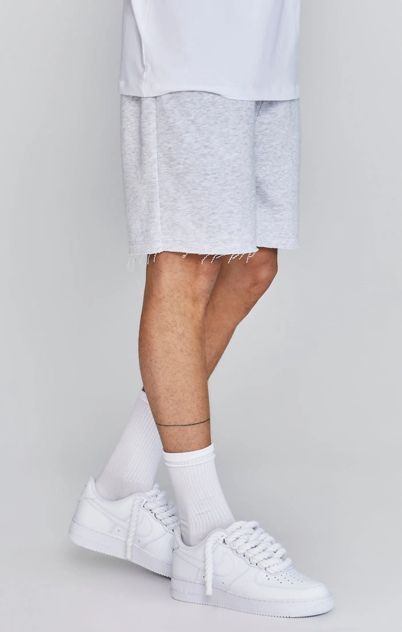 Grey Marl Shorts sold by Siksilk product image thumbnail 4
