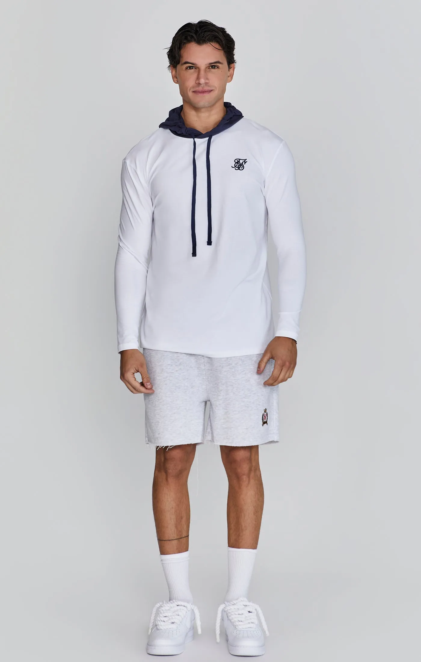 Grey Marl Shorts sold by Siksilk product image thumbnail 2