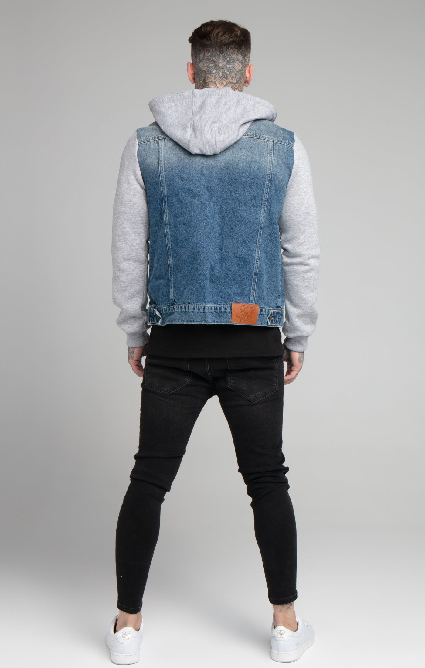 Blue Denim Jacket sold by Siksilk product image thumbnail 5