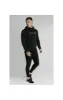 SikSilk Rhinestone Creep Overhead Hoodie – Black sold by Siksilk