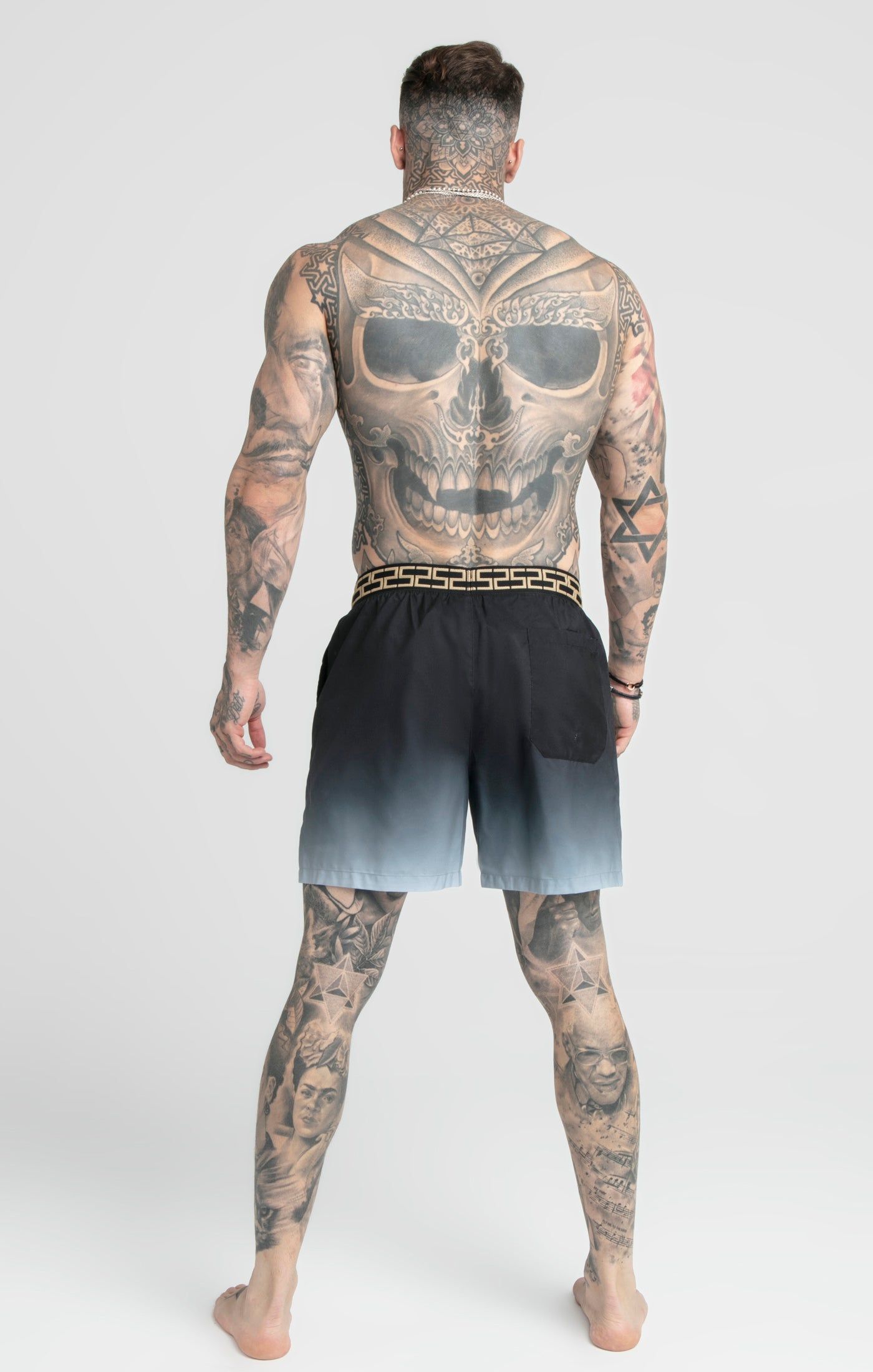 Black Fade Swim Short sold by Siksilk product image thumbnail 6