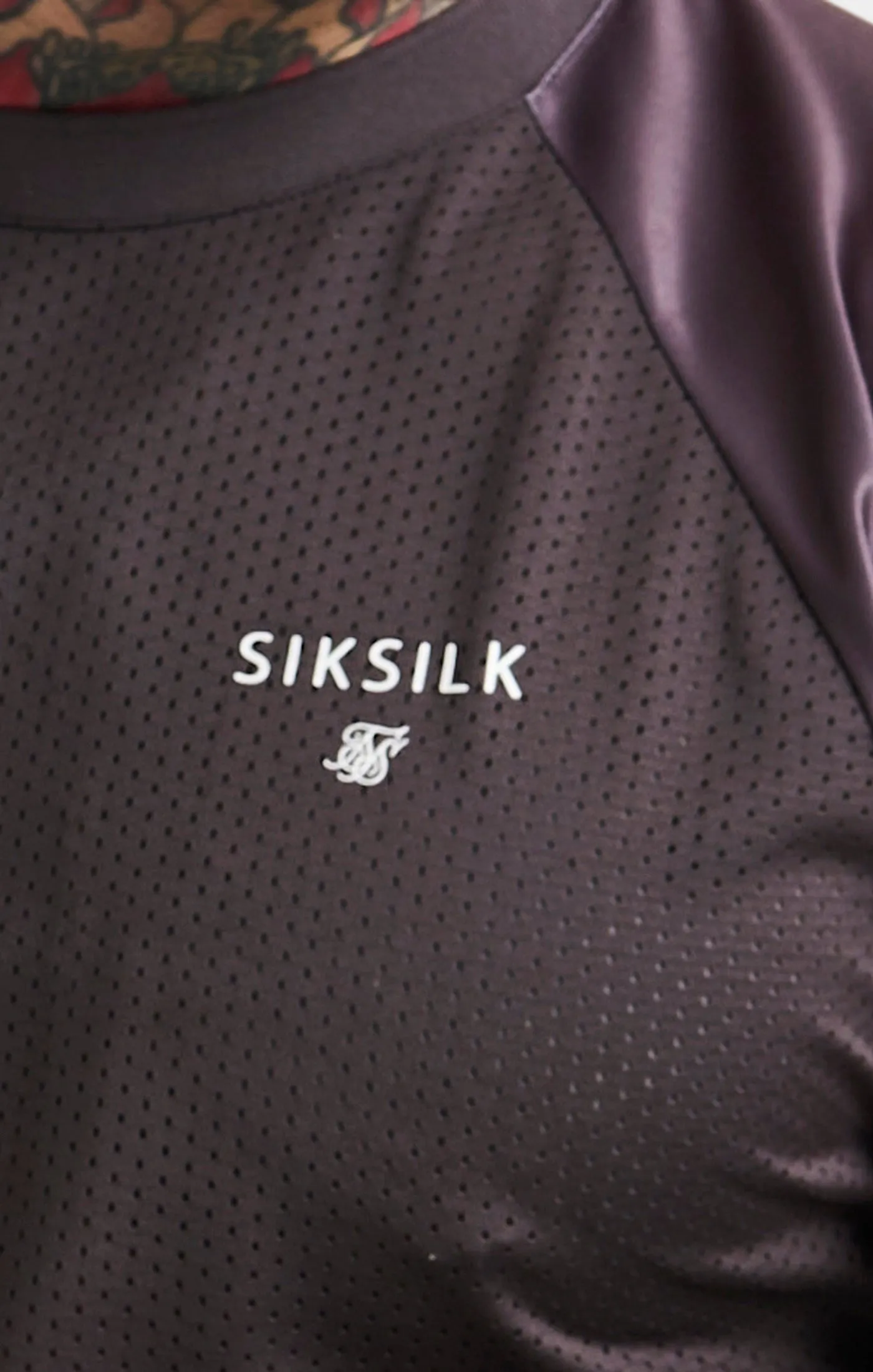 SikSilk Mesh Sport T-Shirt - Brown & Orange sold by Siksilk product image thumbnail 2