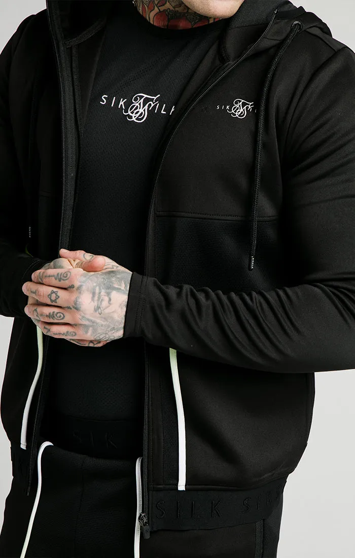 Black Fade Zip-Thru Hoodie sold by Siksilk product image thumbnail 4