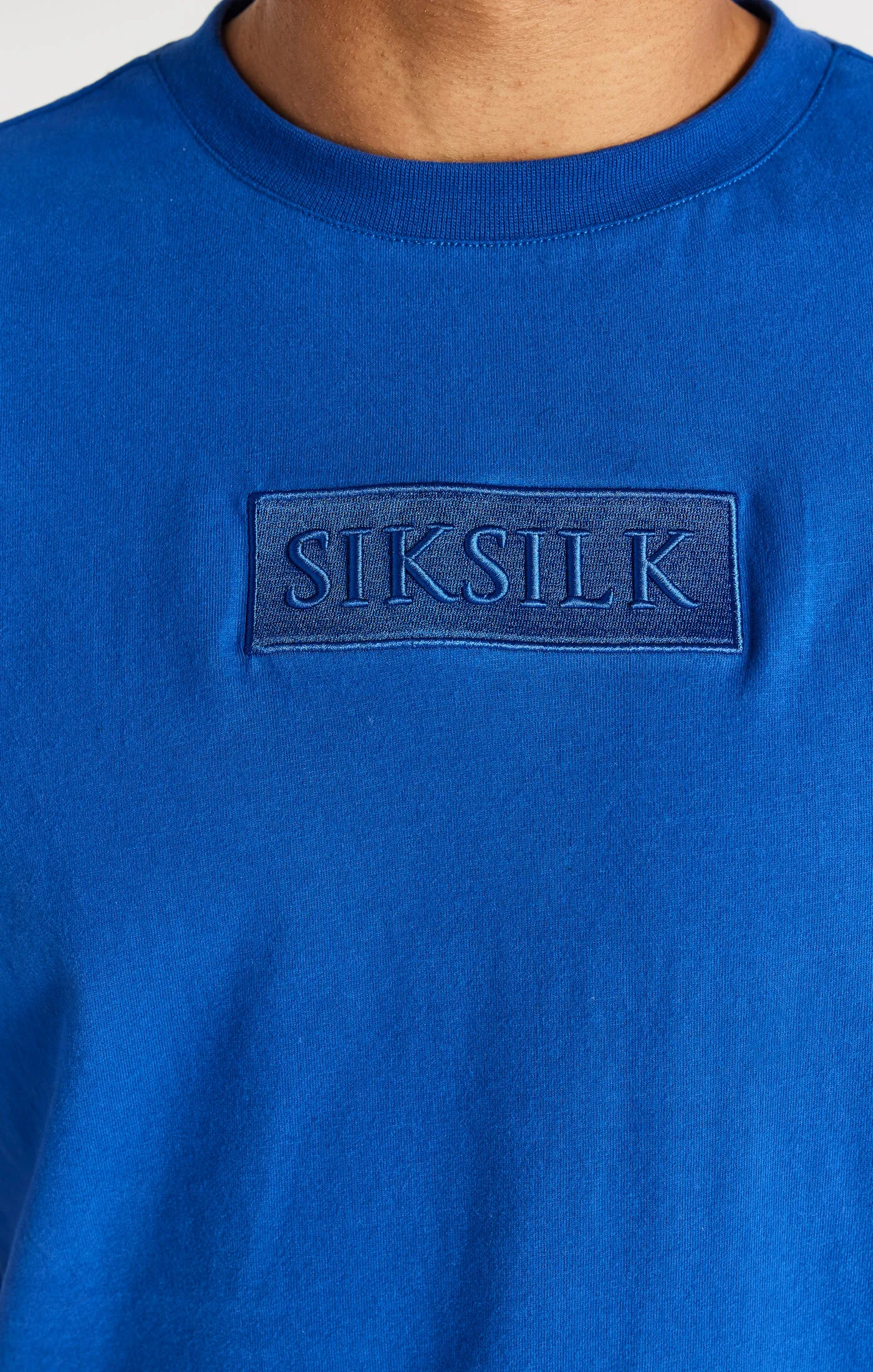 Blue Oversized T-Shirt sold by Siksilk product image thumbnail 3