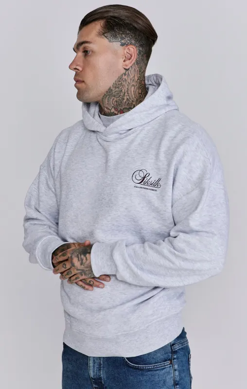 Snow Marl Graphic Hoodie sold by Siksilk