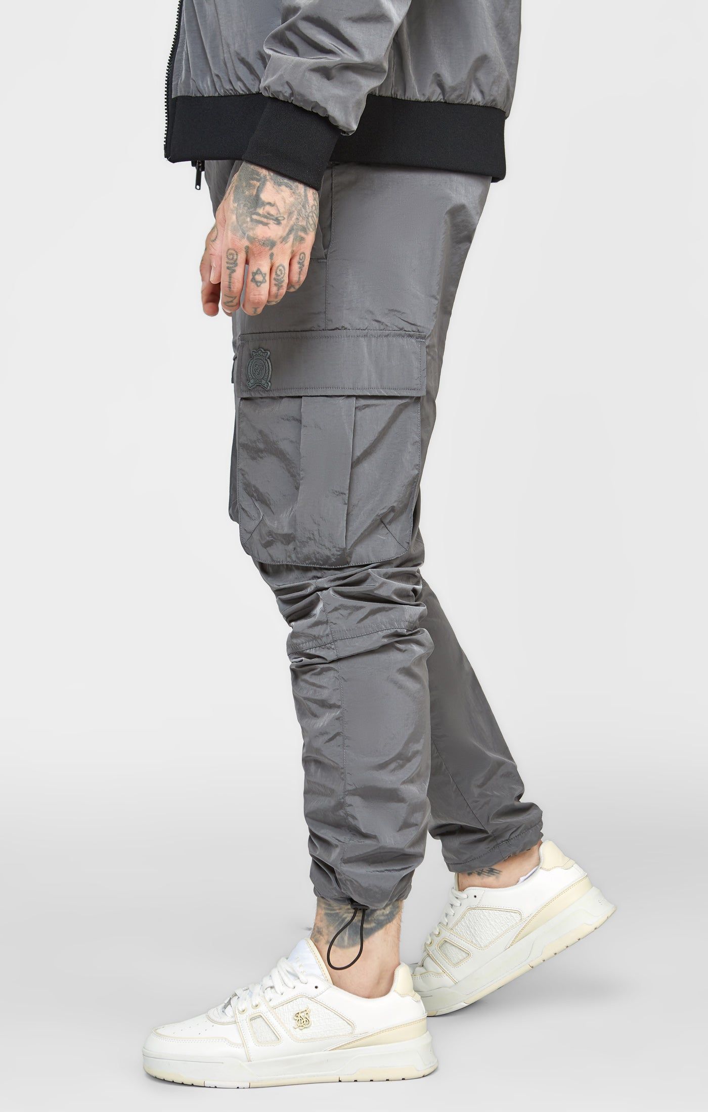 Grey Combat Pant sold by Siksilk product image thumbnail 2