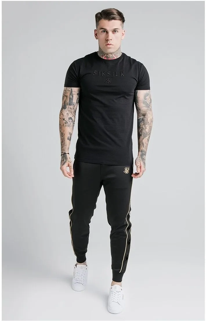SikSilk S/S Astro Gym Tee - Black sold by Siksilk product image thumbnail 4