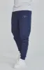 Navy Essentials Poly Track Pants sold by Siksilk
