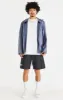 SikSilk Packaway Nylon Zip Through Jacket - Navy sold by Siksilk