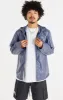 SikSilk Packaway Nylon Zip Through Jacket - Navy sold by Siksilk