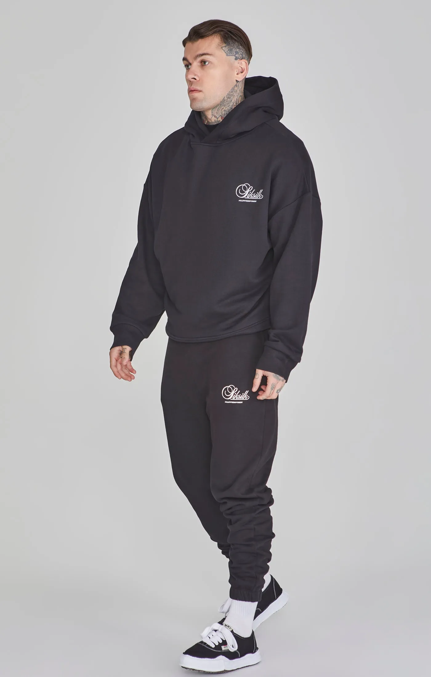 Black Graphic Hoodie sold by Siksilk product image thumbnail 4