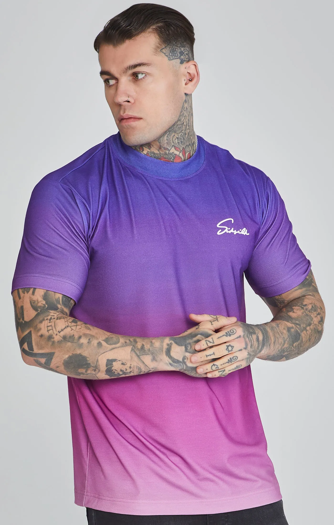 Fade Script T-Shirt sold by Siksilk