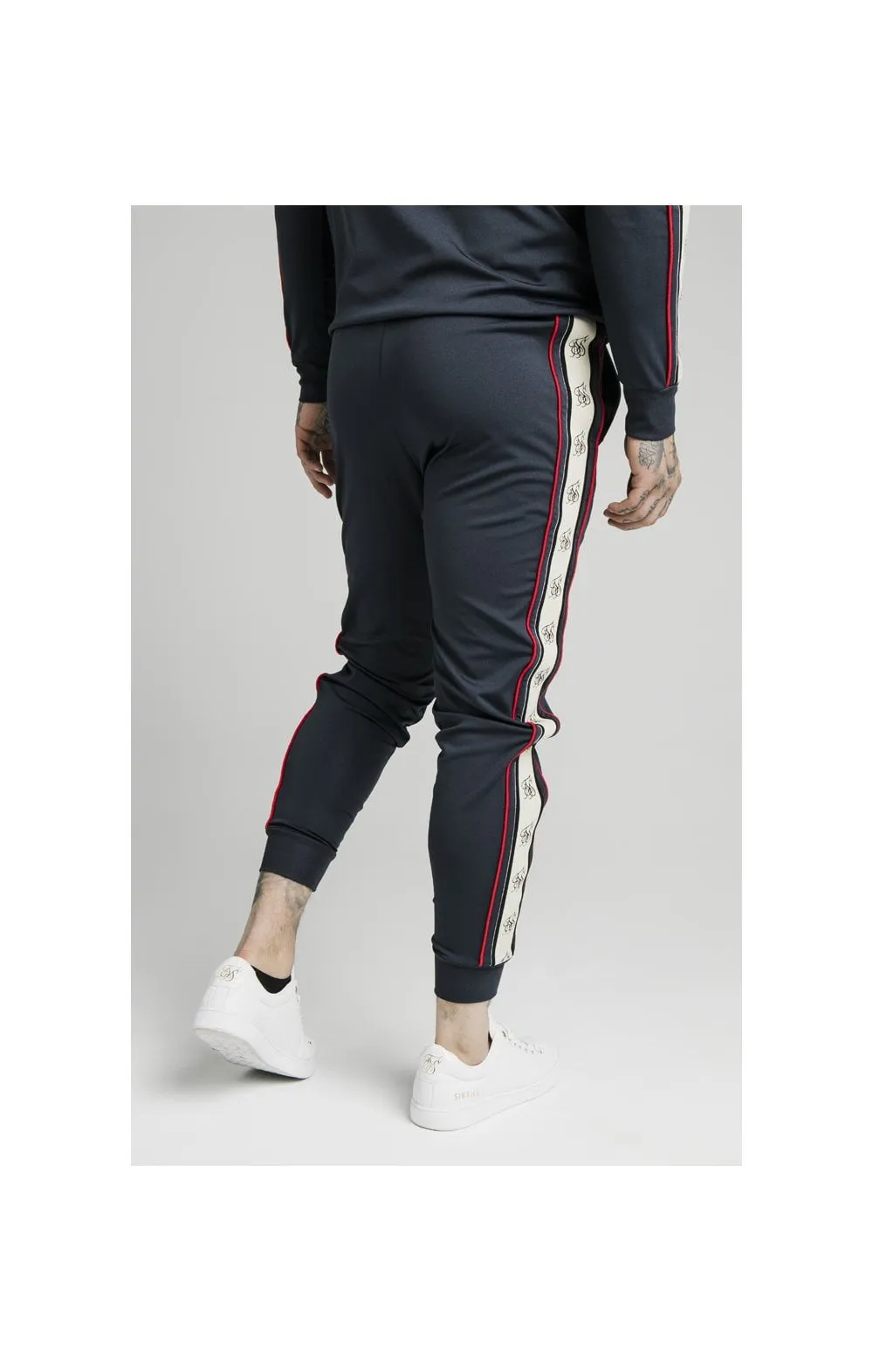 SikSilk Premium Tape Cuffed Pants – Navy sold by Siksilk product image thumbnail 3