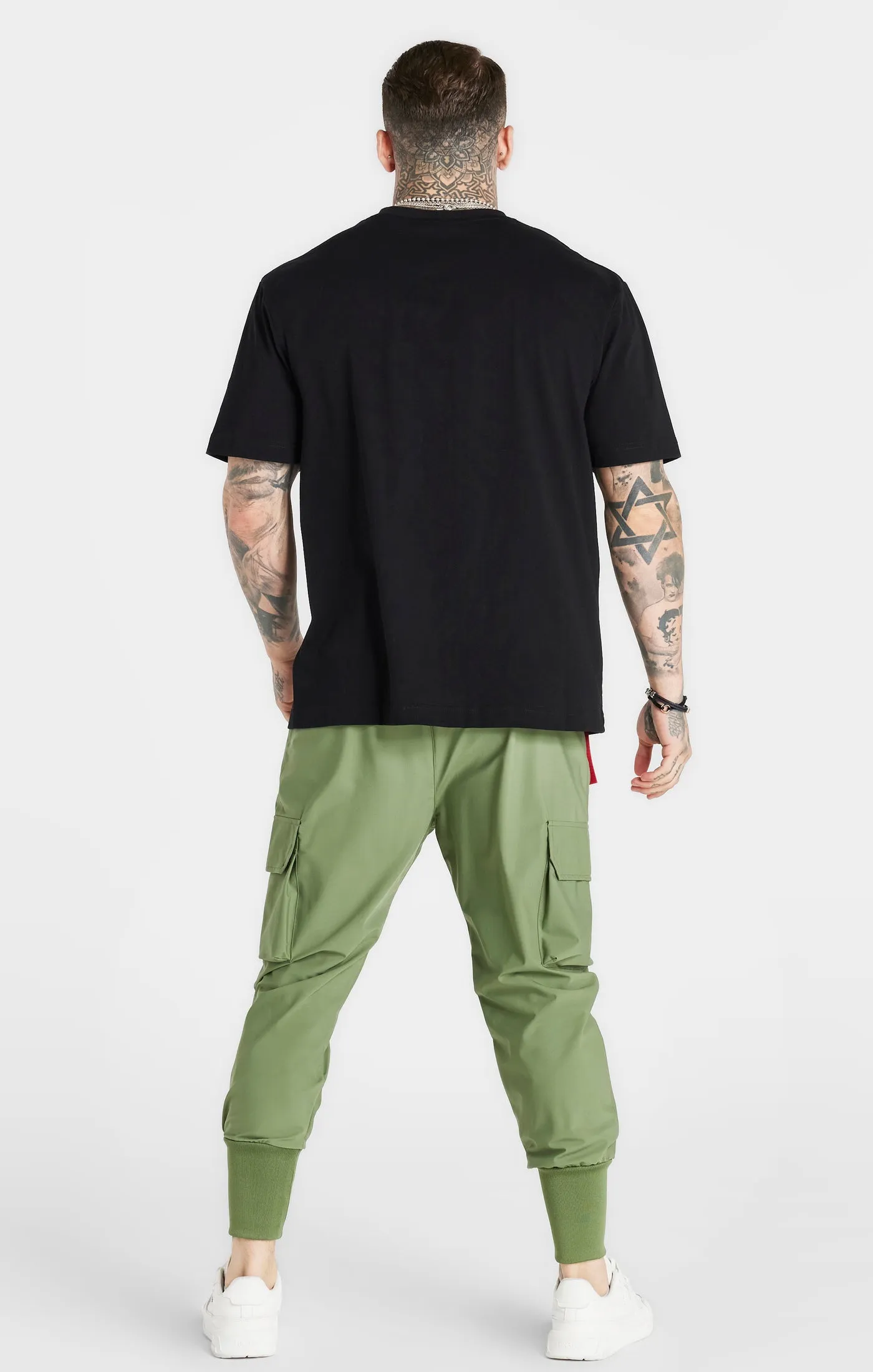 Khaki Tech Cargo Pant sold by Siksilk product image thumbnail 5