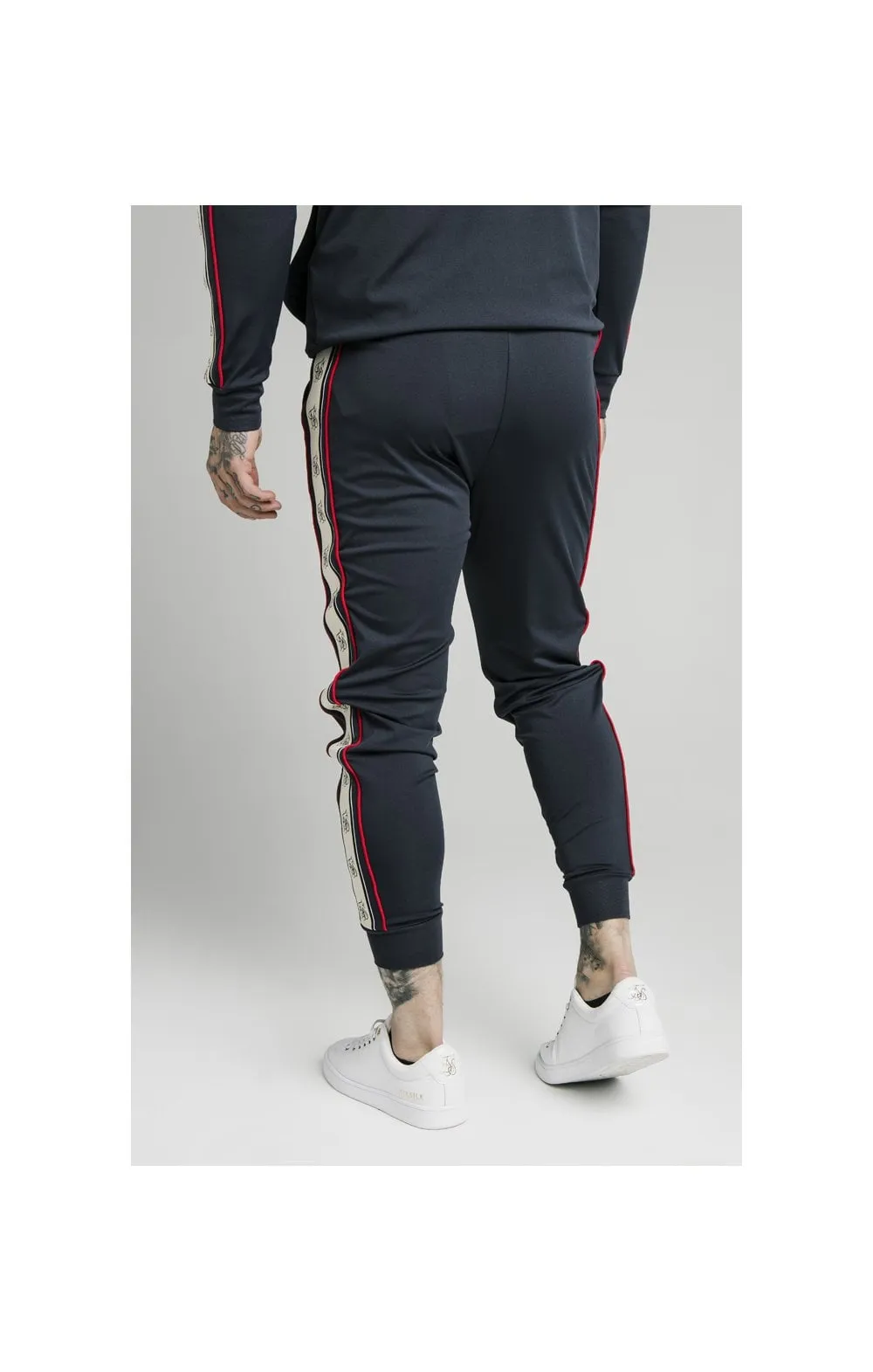 SikSilk Premium Tape Cuffed Pants – Navy sold by Siksilk product image thumbnail 4