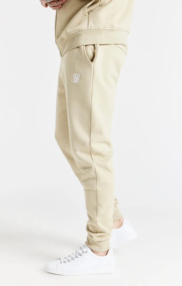 Beige Essential Fitted Jogger sold by Siksilk product image thumbnail 2