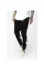 SikSilk Royal Venetian Sprint Tracksuit Pants – Black & Deep Red sold by Siksilk