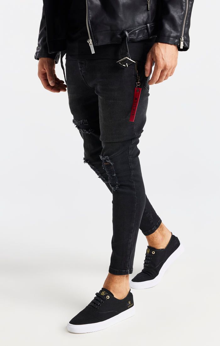Black Flight Skinny Jean sold by Siksilk
