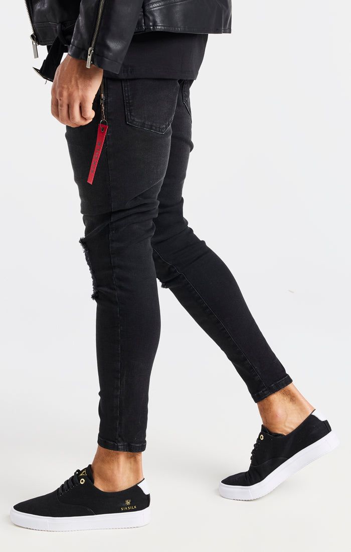 Black Flight Skinny Jean sold by Siksilk product image thumbnail 2