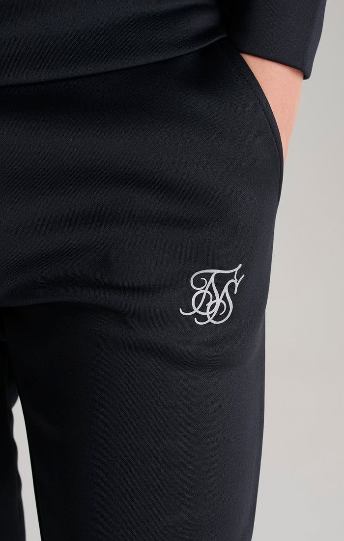 Boys Black Logo Jogger sold by Siksilk product image thumbnail 3
