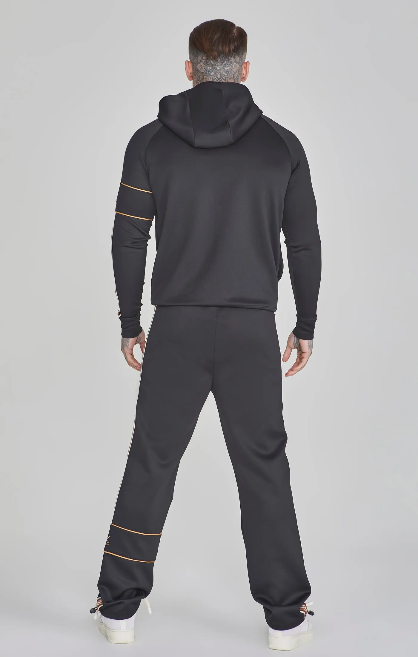 Black Full Zip Hoodie sold by Siksilk product image thumbnail 5