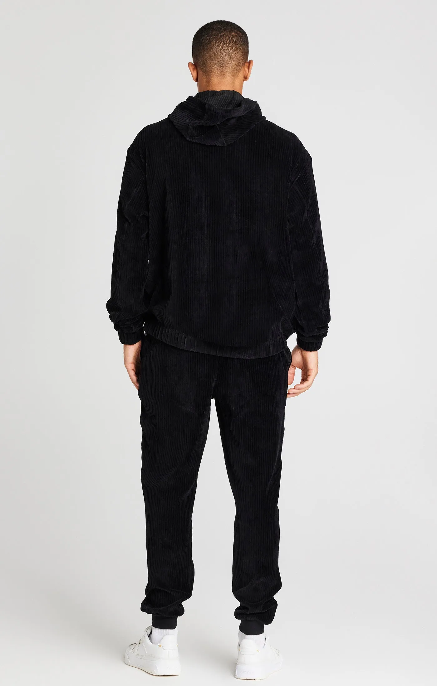 Black Corduroy Zip Thru Jacket sold by Siksilk product image thumbnail 5