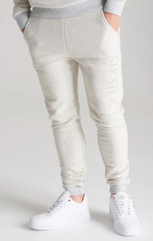 SikSilk Lucid Cuffed Joggers - Grey Marl sold by Siksilk