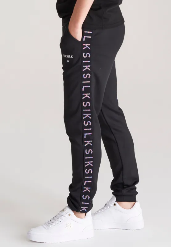 Boys Black Taped Jogger sold by Siksilk