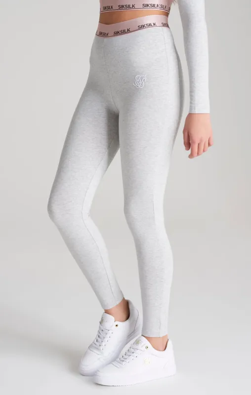 SikSilk Roseate Leggings - Grey Marl sold by Siksilk