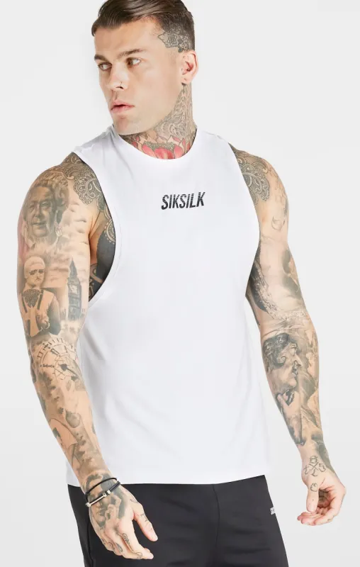 White Sports Carrier Vest sold by Siksilk