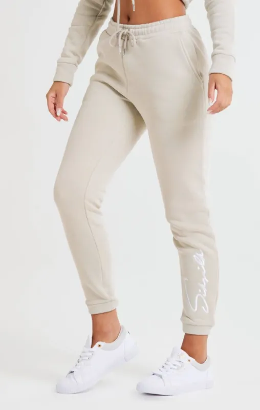 SikSilk Essential Jogger - Beige sold by Siksilk