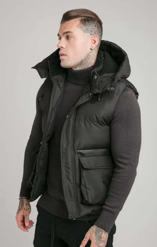 Black Instinct Jacket sold by Siksilk